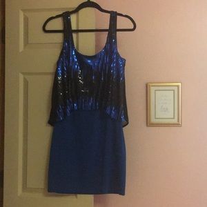 Sequin body con dress